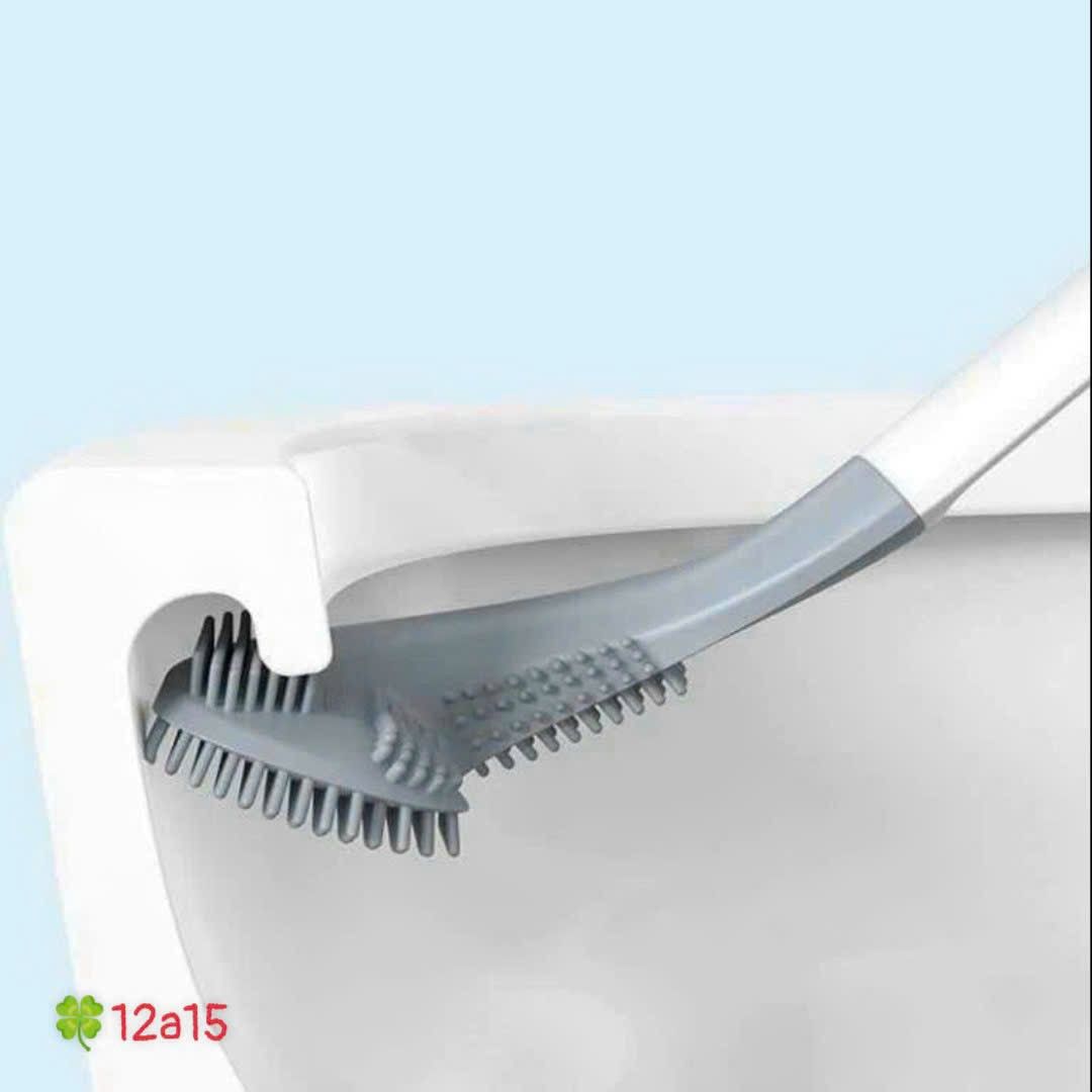 Cọ chà toilet silicon hình gậy 